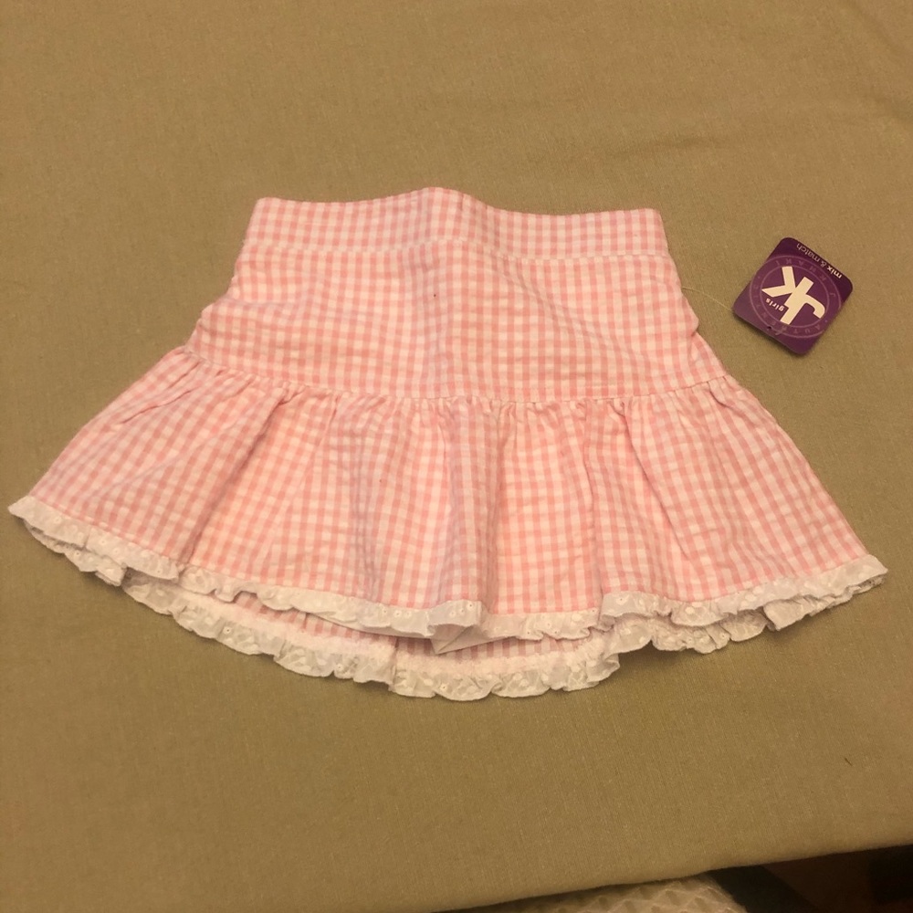 J khaki kids skirt